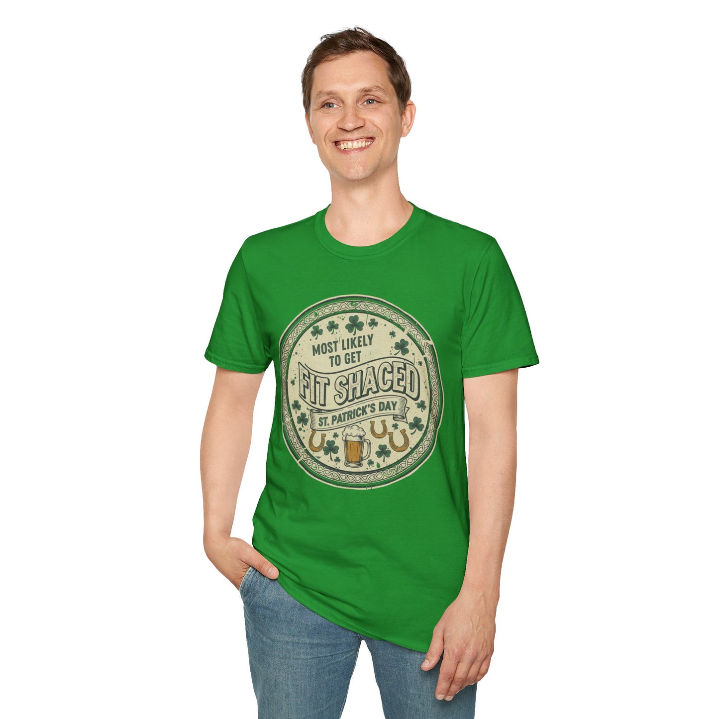 St. Patrick's Day 'Most Likely to" Get Fit Shaced' T-Shirt