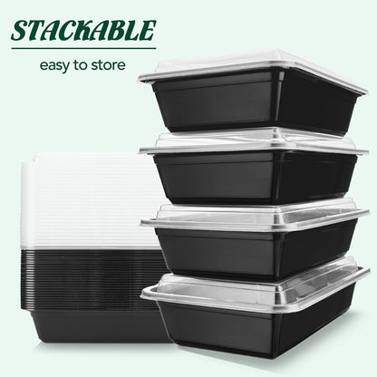 50 Pack 32OZ Meal Prep Containers Wholesale