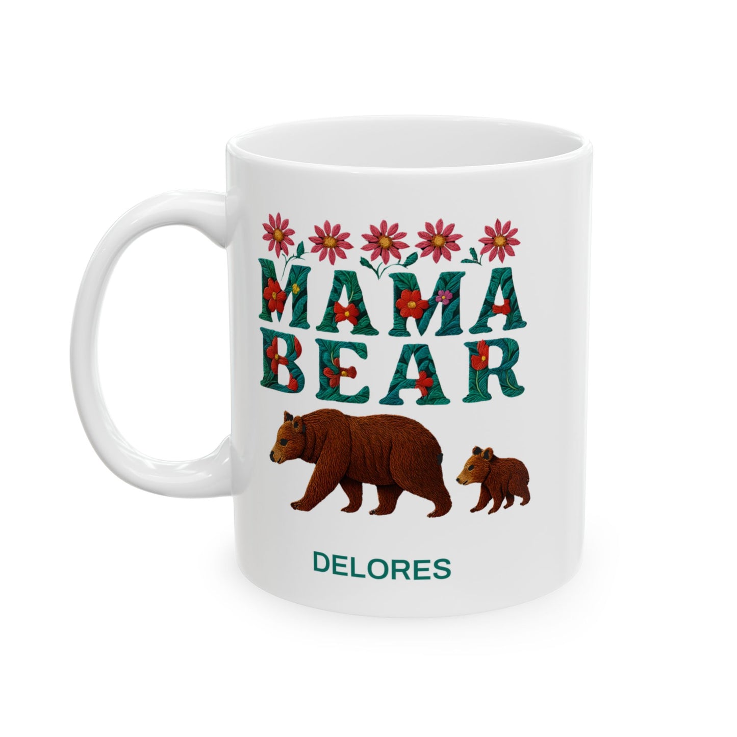 Mug - Personalized Mama Bear Coffee Mug