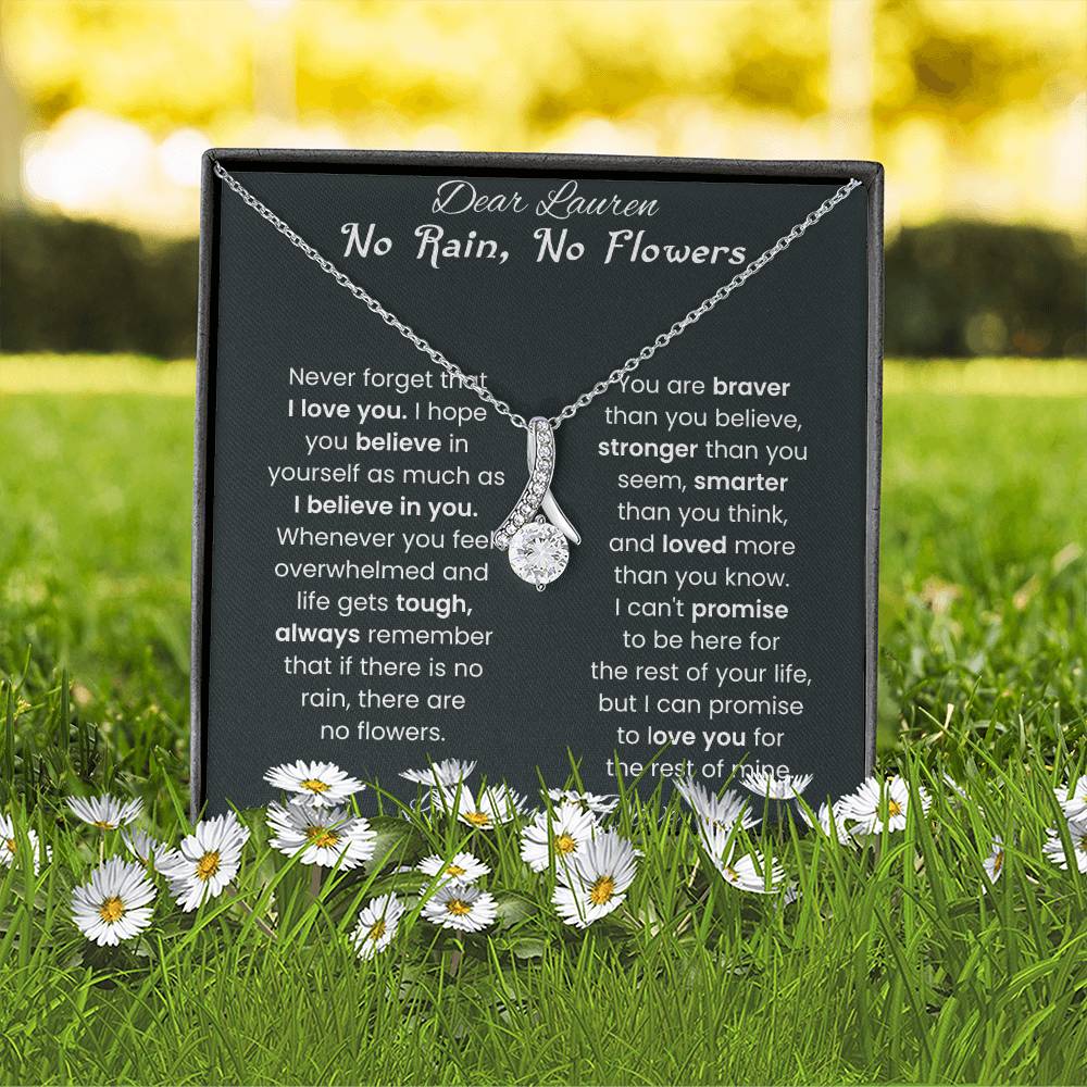 Alluring Beauty Necklace - Inspirational and Personalized Gift for Her