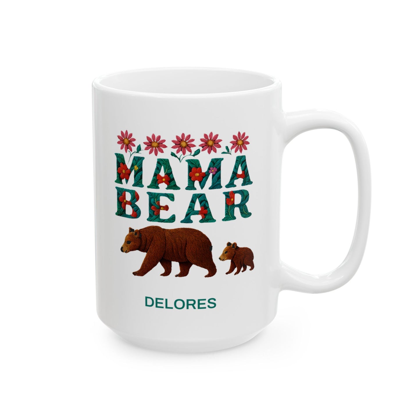 Mug - Personalized Mama Bear Coffee Mug