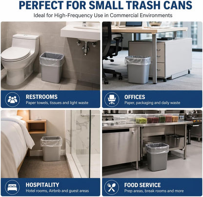4 Gallon Trash Bags 2000 Count 0.48Mil Wholesale
