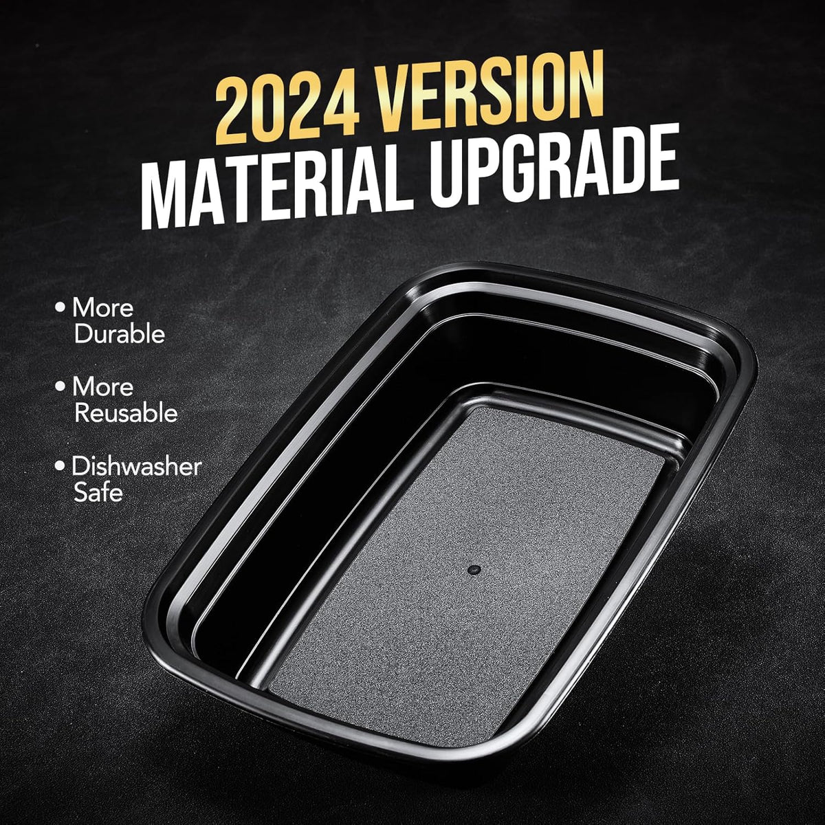 50 Pack 24OZ No Compartment Meal Prep With Lids Wholesale