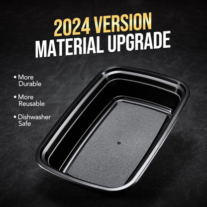 50 Pack 24OZ No Compartment Meal Prep With Lids Wholesale