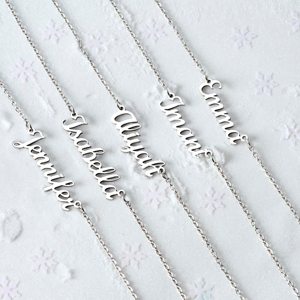 Personalized Name Necklace - Custom Gift Jewelry