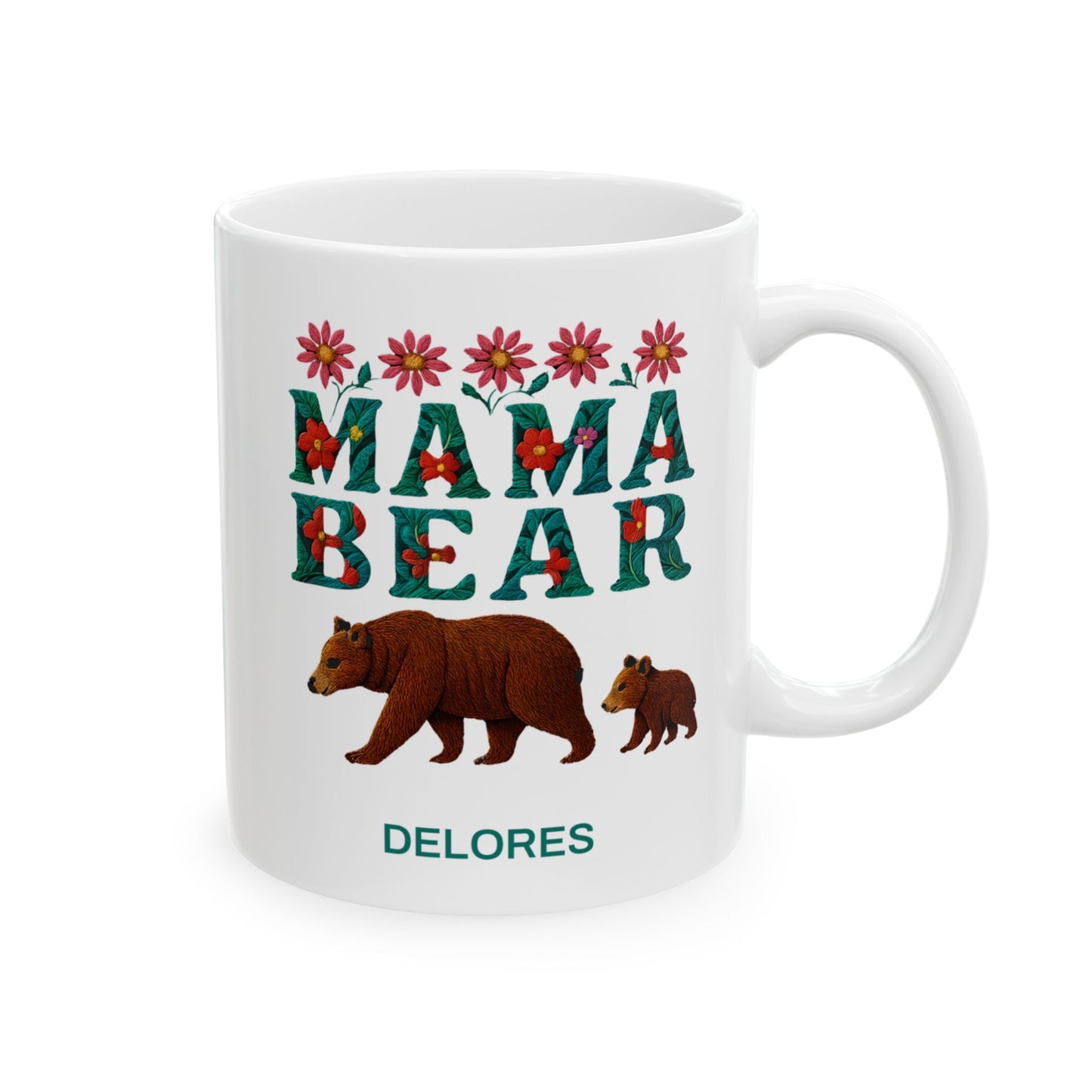 Mug - Personalized Mama Bear Coffee Mug