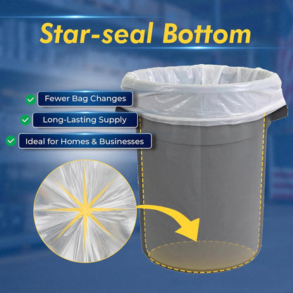 30-33 Gallon Trash Bags 1Mil 100 Count Wholesale