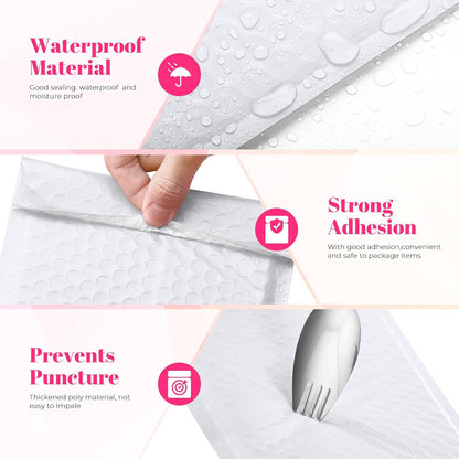 10x14 Bubble Mailer Padded Envelope| Usable Size 10x13" | 250 Pack Wholesale