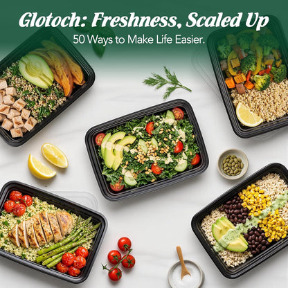 50 Pack 32OZ Meal Prep Containers Wholesale