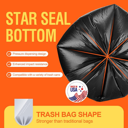 30-33 Gallon Trash Bags 250 Count Wholesale