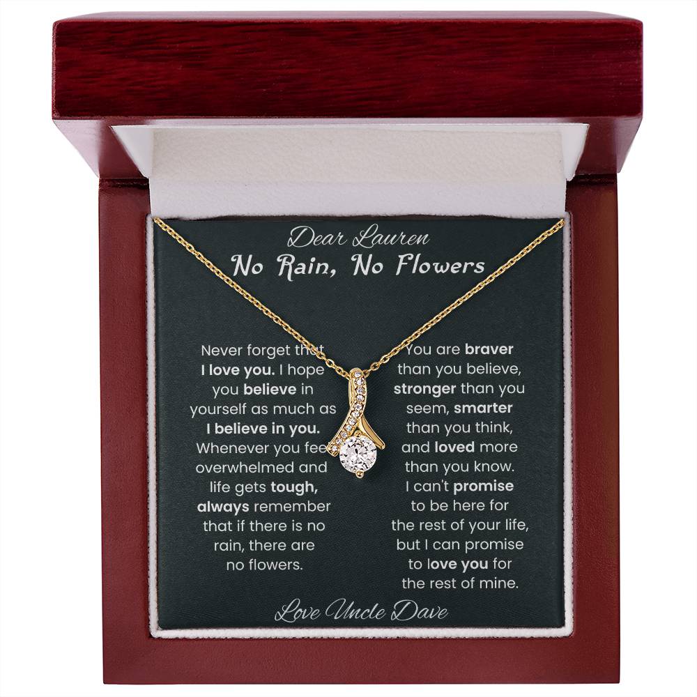 Alluring Beauty Necklace - Inspirational and Personalized Gift for Her