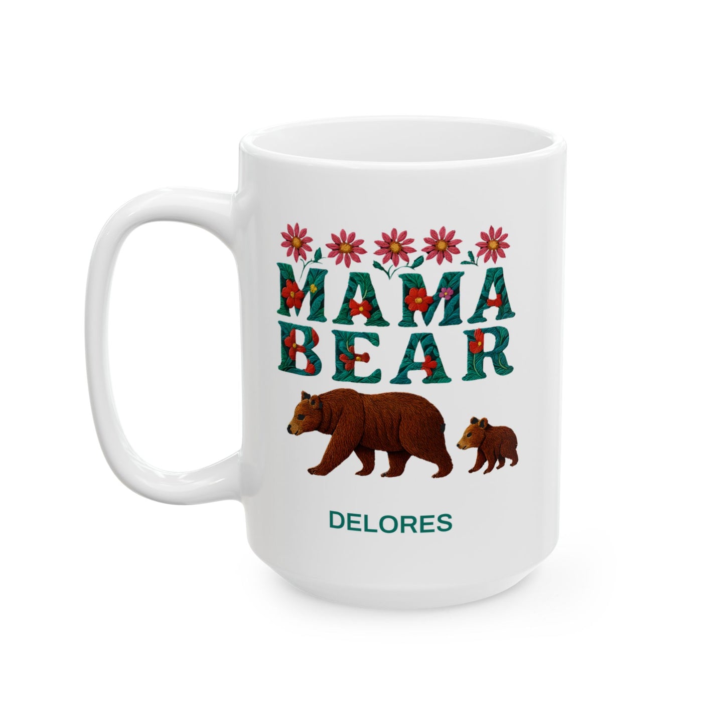 Mug - Personalized Mama Bear Coffee Mug