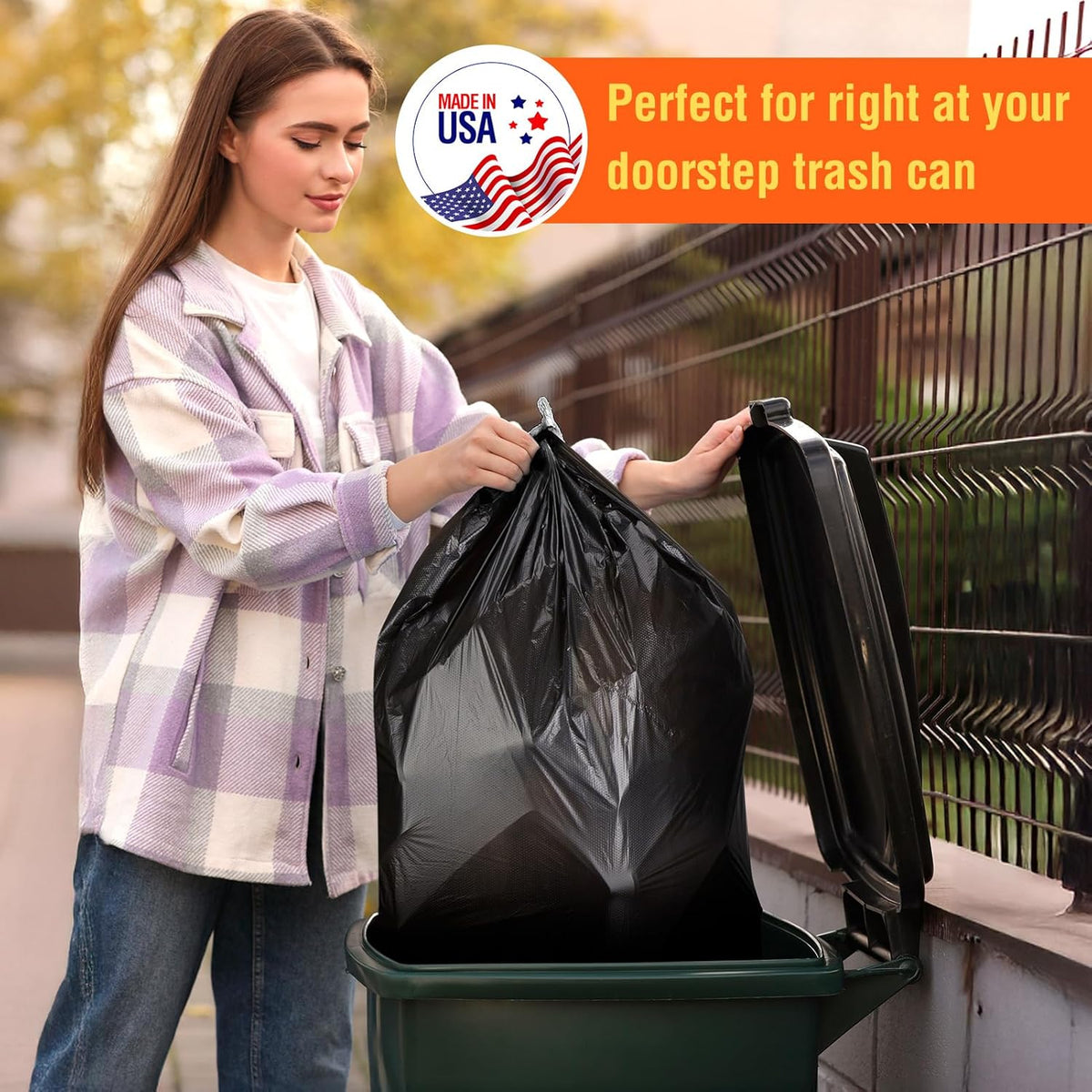 55-60 Gallon Trash Bags 150 Count 0.7Mil Wholesale