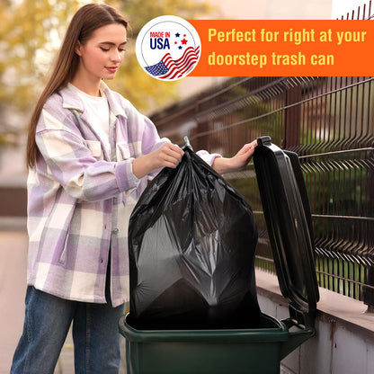 55-60 Gallon Trash Bags 150 Count 0.7Mil Wholesale