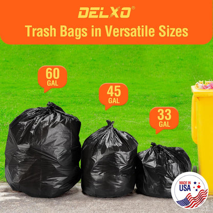 30-33 Gallon Trash Bags 250 Count Wholesale
