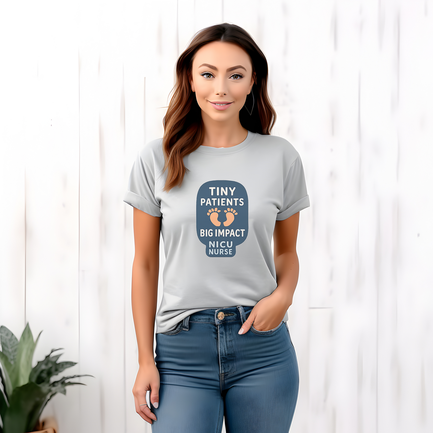 NICU Nurse Shirt, Gift for NICU Nurses, NICU Nurse Apparel, Nurse Appreciation, Relaxed Cotton Tee