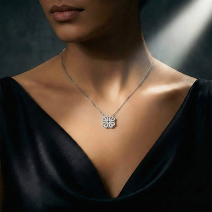 Magnetic Hearts Necklace Mothers Day Gift From Son