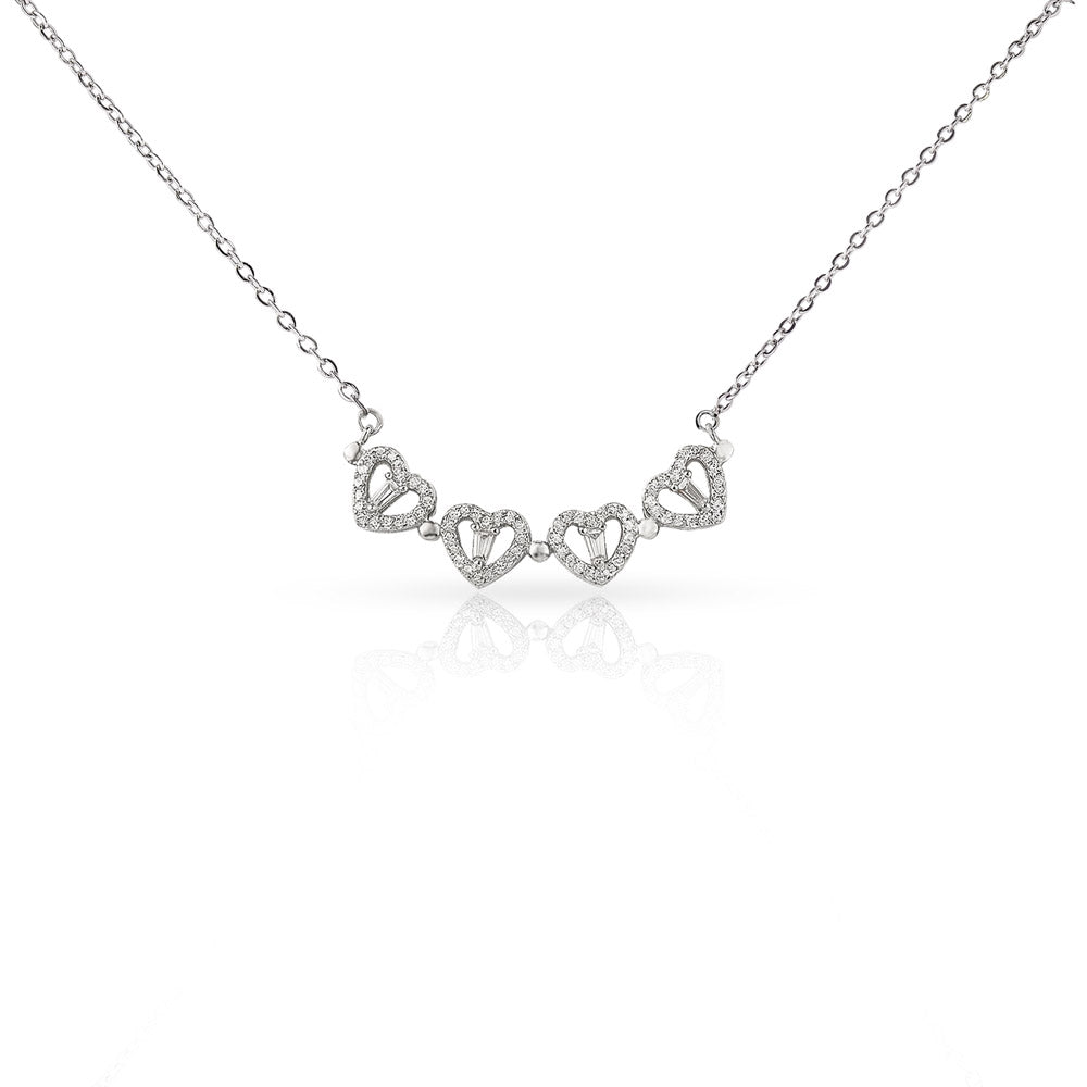 Magnetic Hearts Necklace Mother's Day Gift