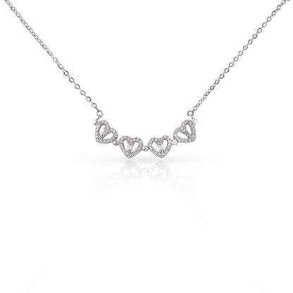 Magnetic Hearts Necklace Mother's Day Gift