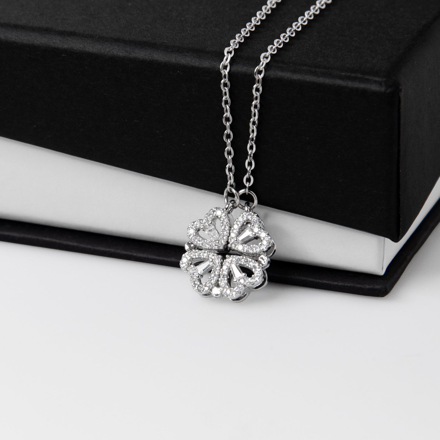 Magnetic Hearts Necklace Mother's Day Gift