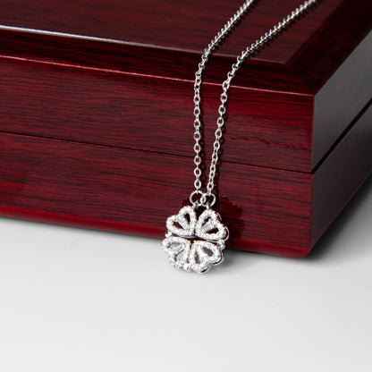 Magnetic Hearts Necklace Mother's Day Gift