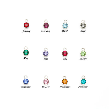 First Time Mother Personalized Name Necklace with Birthstone. Mother's Day.