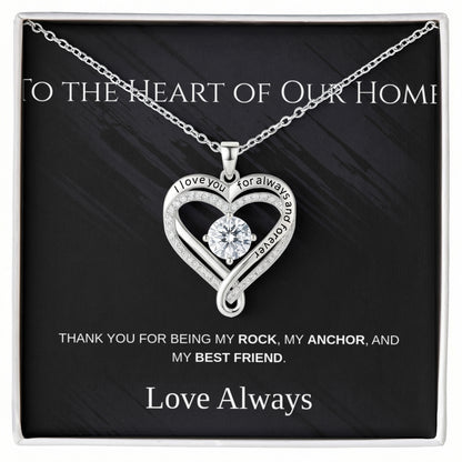 Love You Always Engraved Necklace