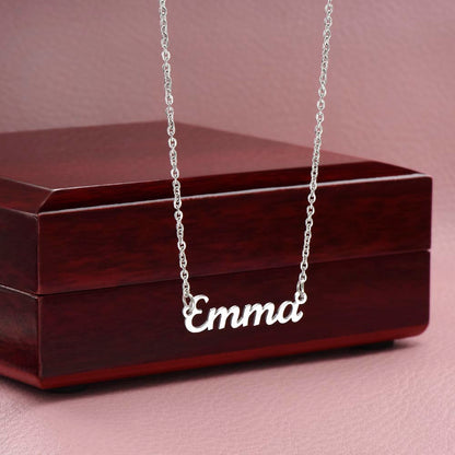 To My Future Wife-I'll be loving you long after the Stars fall from the Sky-Custom Name Necklace