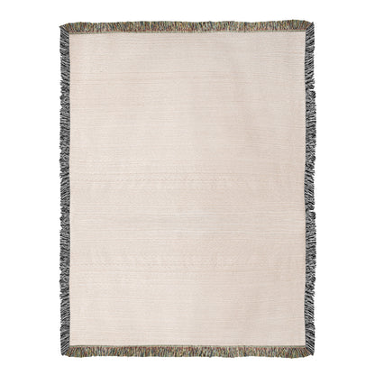 Customized Woven Blanket With Your Favorite Memorialized Photograph