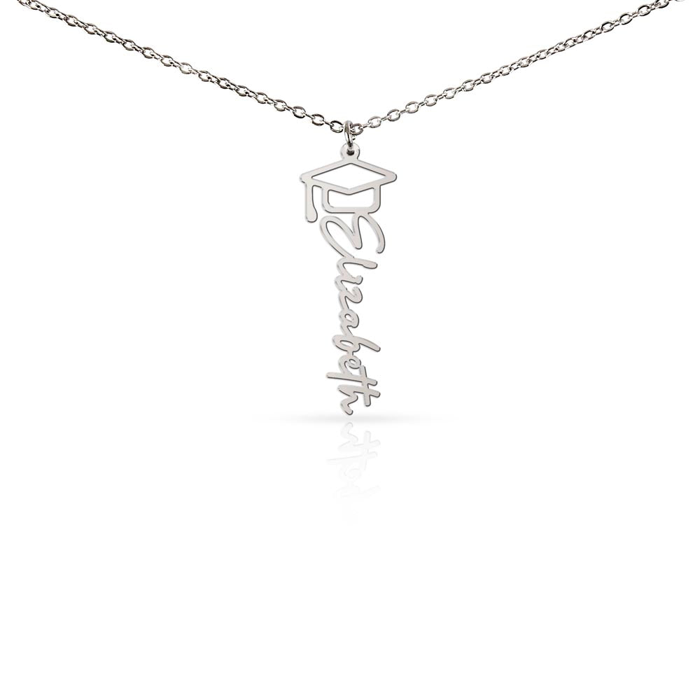 Graduation Gift For Daughter From Dad Custom Name Necklace