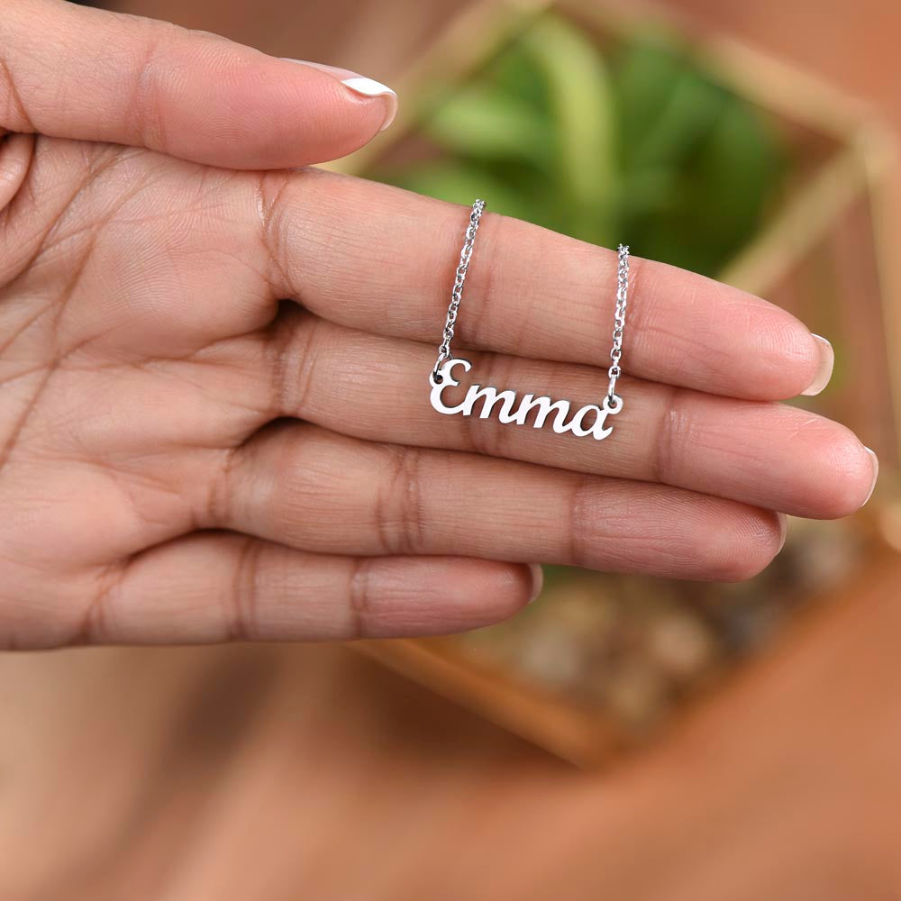 Personalized Name Necklace - Custom Gift Jewelry