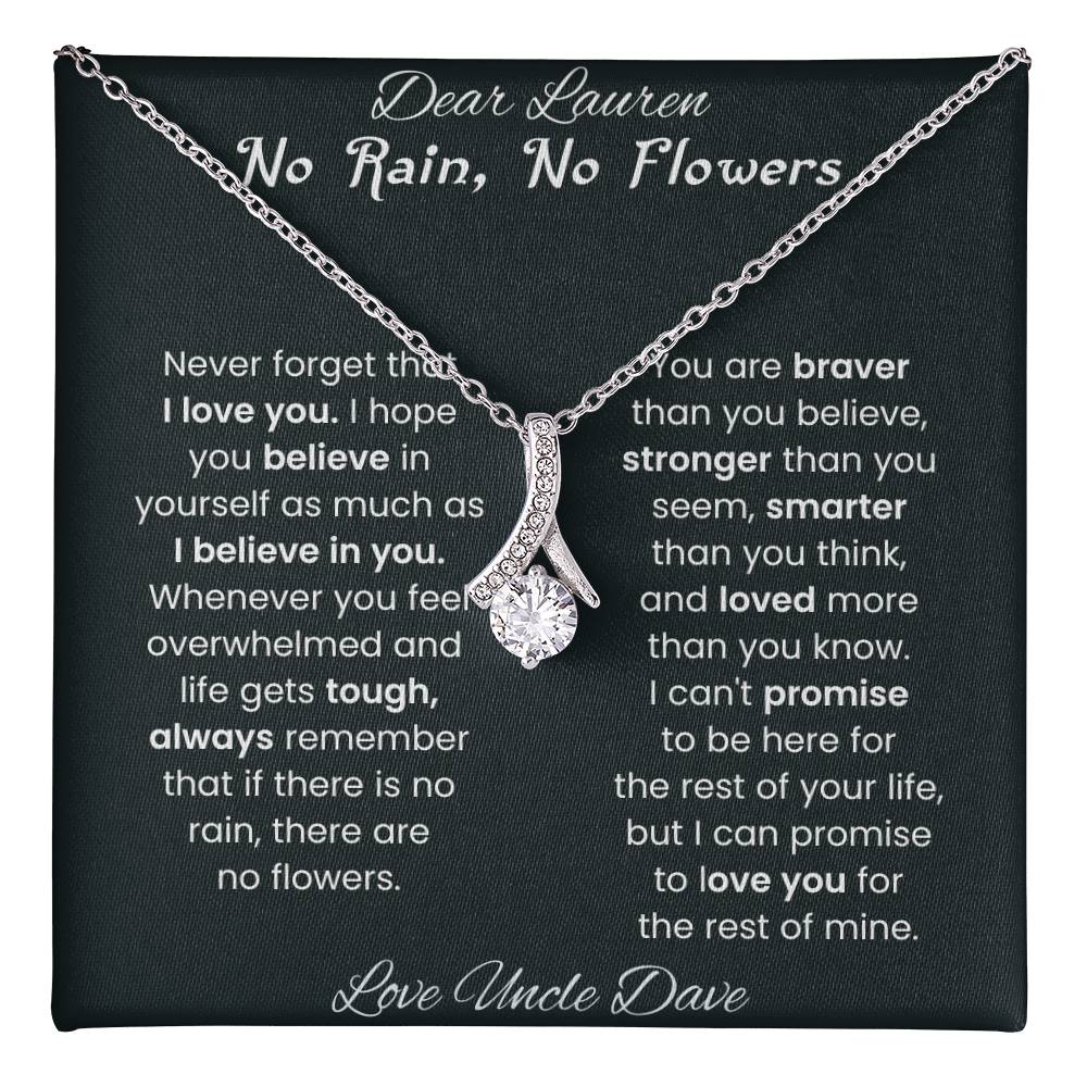 Alluring Beauty Necklace - Inspirational and Personalized Gift for Her