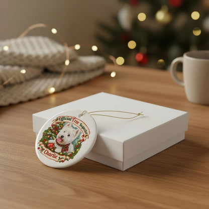 Ceramic Decoration Ornament, (1pc) – Tree Inspector Pet