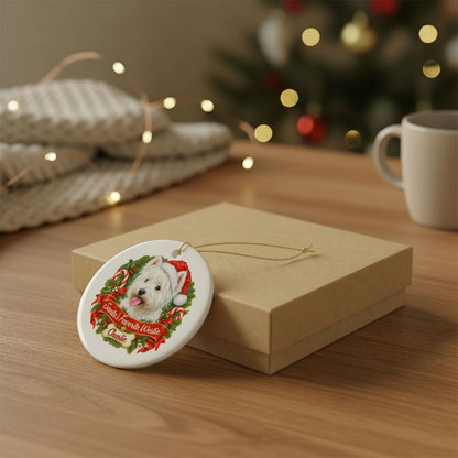 Ceramic Decoration Ornament, (1pc) – Favorite Westie
