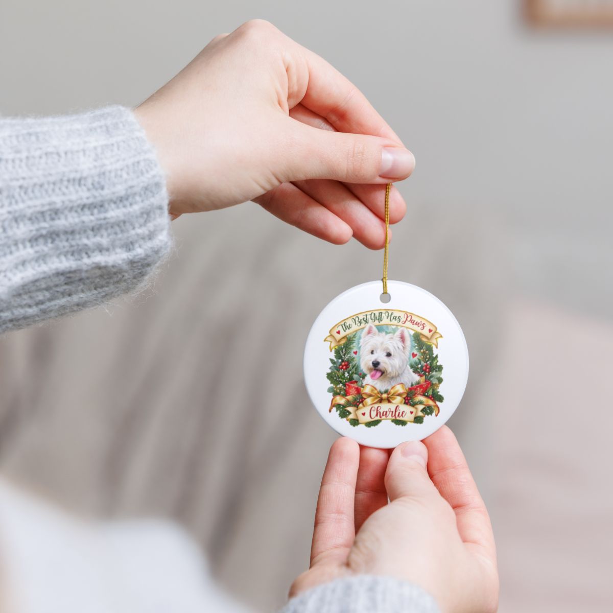 Ceramic Decoration Ornament, (1pc) – Best Gift Pet
