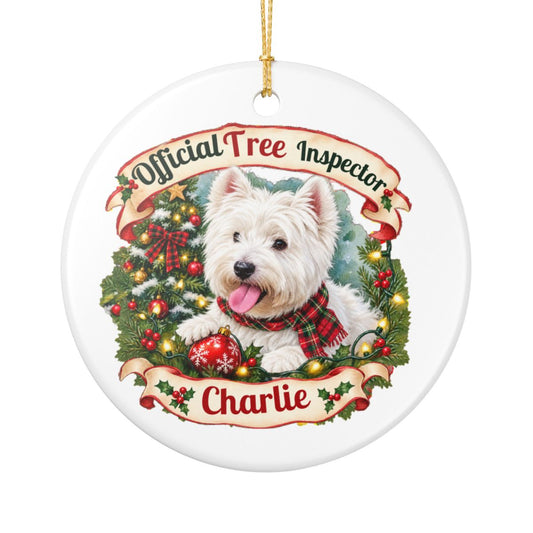 Ceramic Decoration Ornament, (1pc) – Tree Inspector Pet