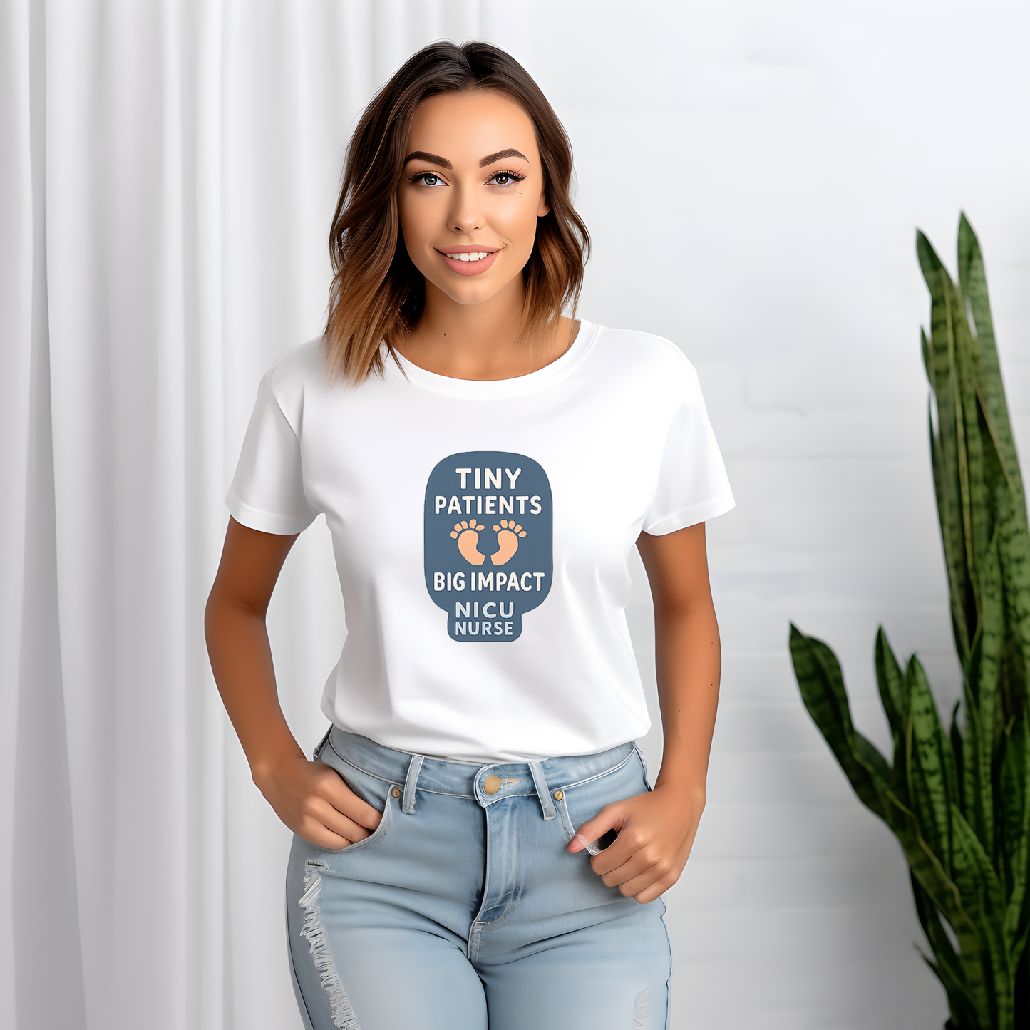 NICU Nurse Shirt, Gift for NICU Nurses, NICU Nurse Apparel, Nurse Appreciation, Relaxed Cotton Tee