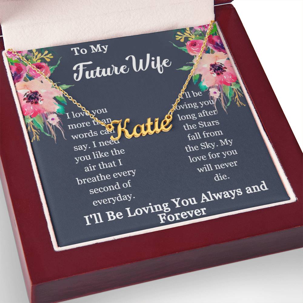 Personalized Name Necklace - Custom Gift Jewelry