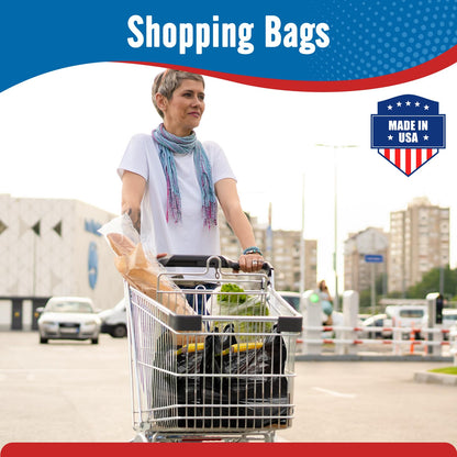 11.5x6.5x21" 0.47mil Plastic Bags 1000 Count Wholesale