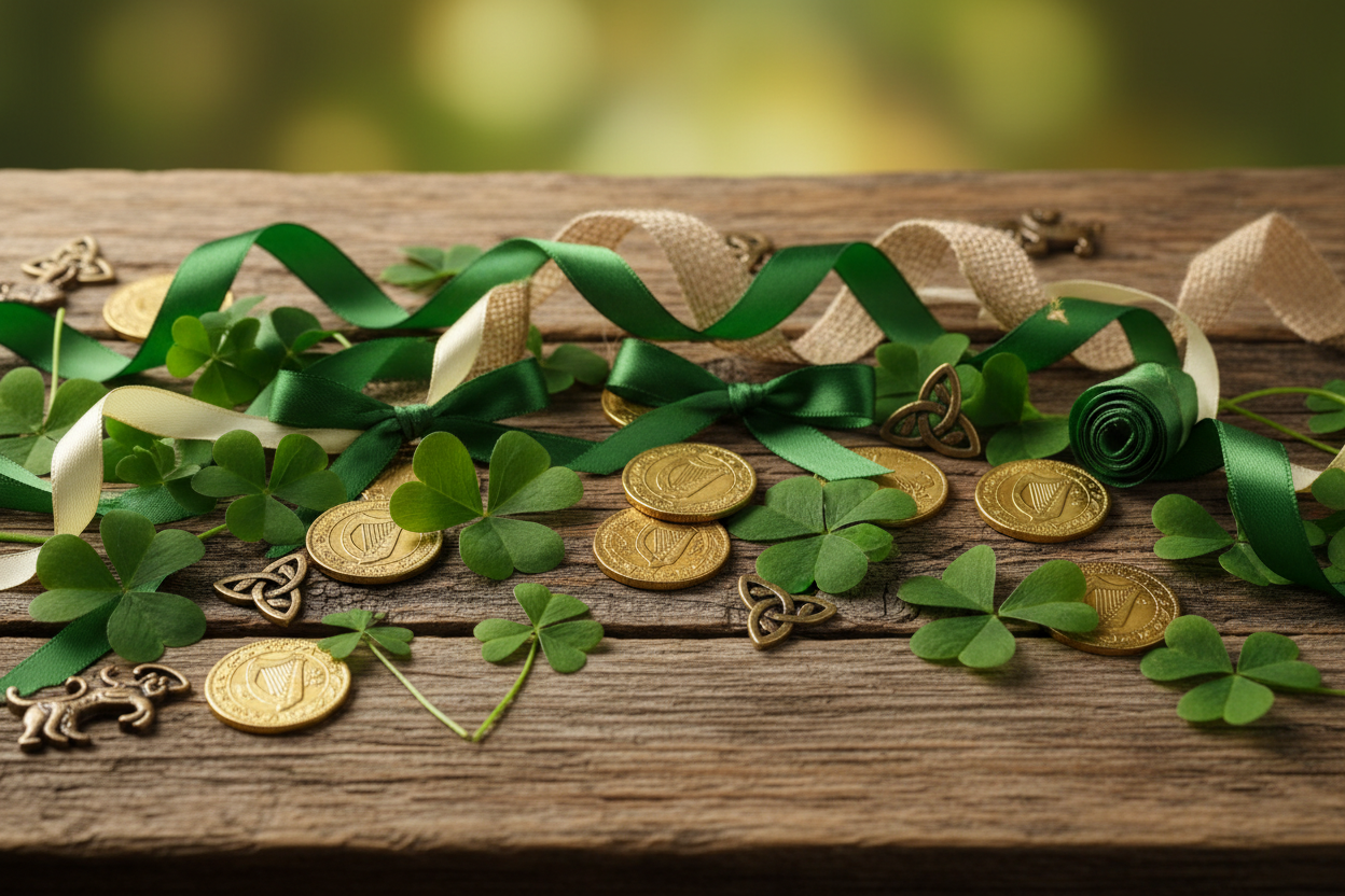 Photorealistic St. Patrick's Day Banner